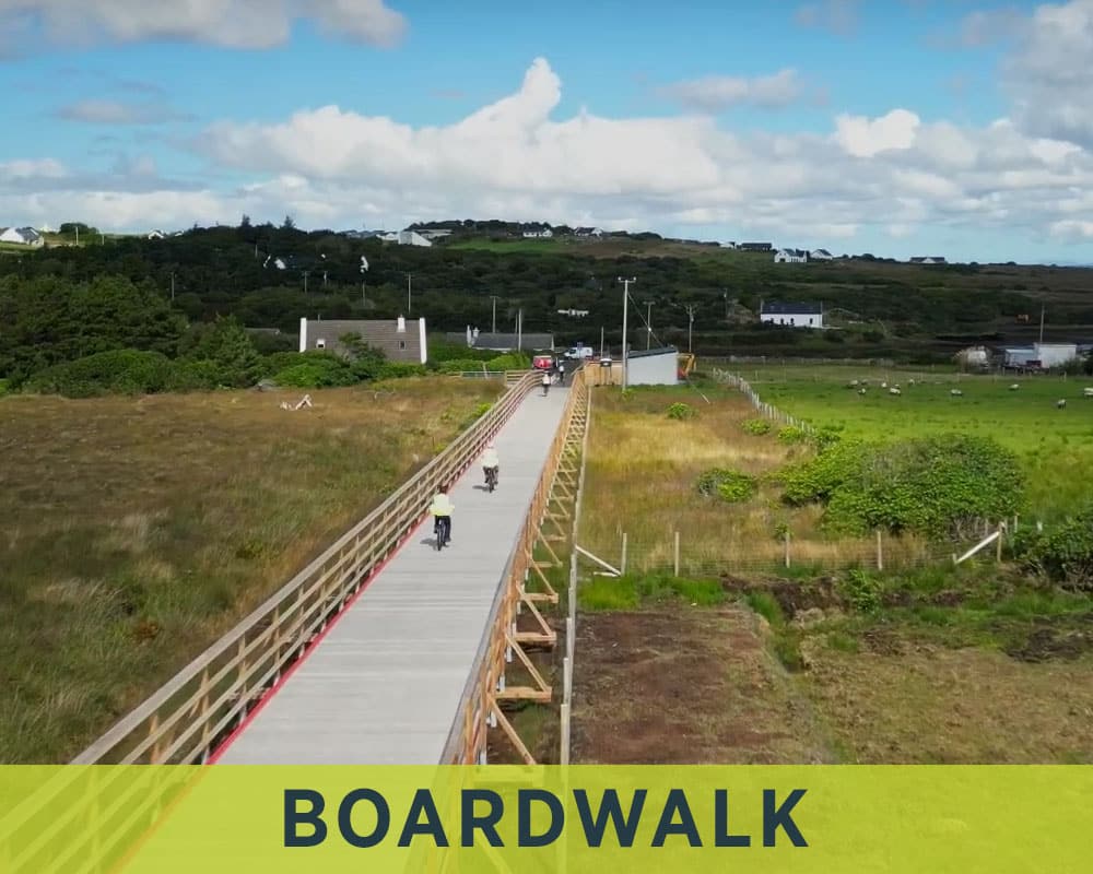 Boardwalk Image - Cashel to Bunacurry Greenway